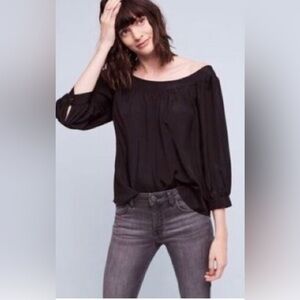 Maeve by Anthropologie - loose oversized flowy Maiden blouse